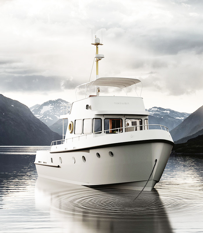 FirmshipFS55
Embracing work ship elegance into private yachts.